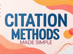 Citation Methods Made Simple