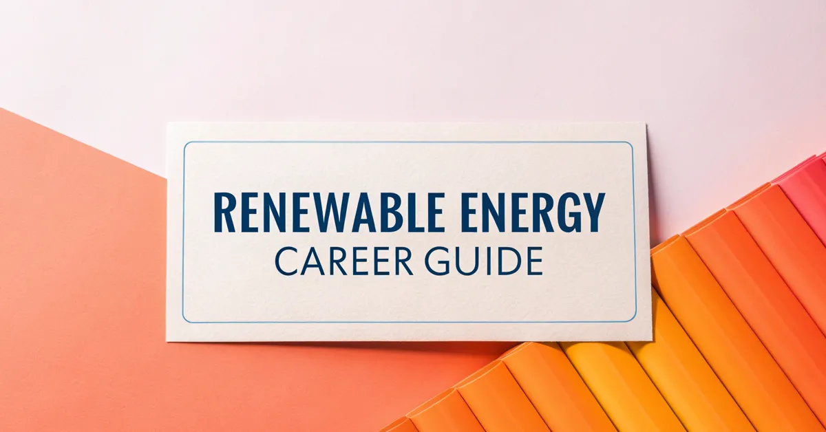 Renewable Energy Career Guide