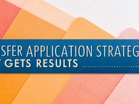 Transfer Application Strategy That Gets Results