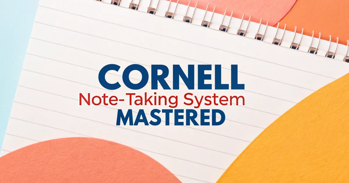 Cornell Note-Taking System Mastered