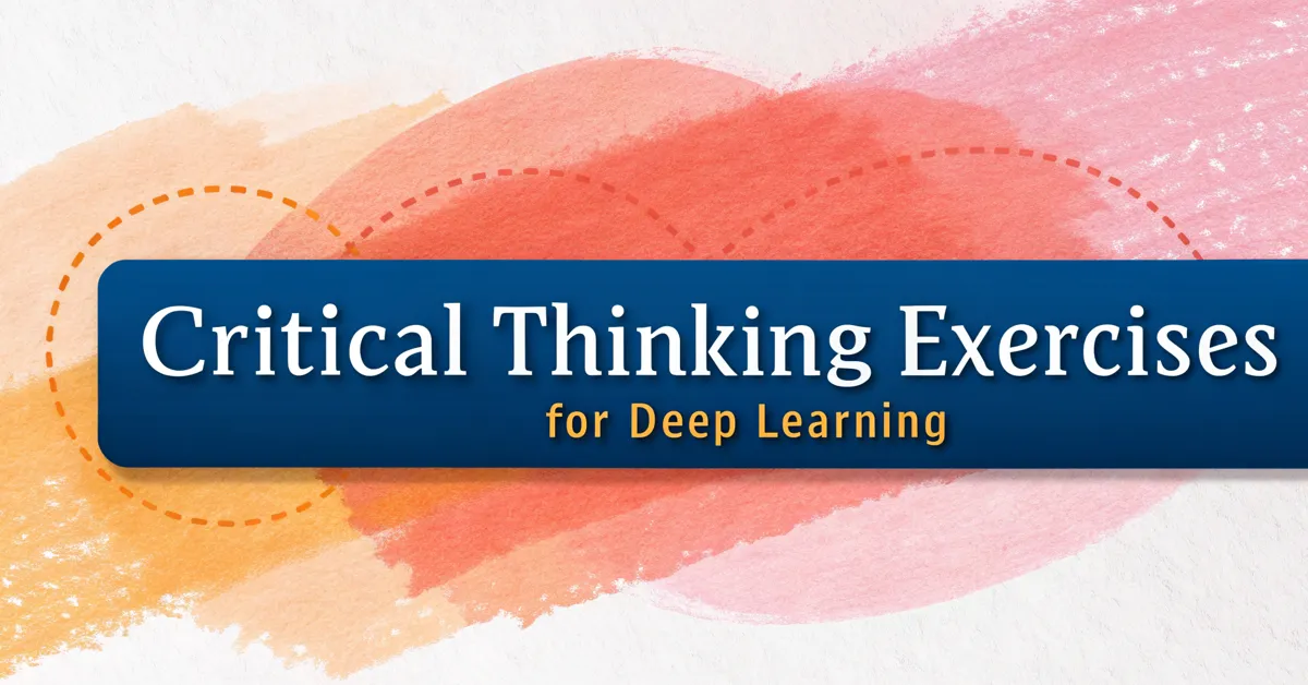 Critical Thinking Exercises for Deep Learning