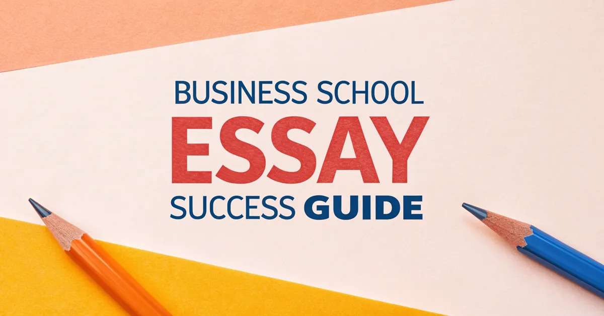 Business School Essay Success Guide