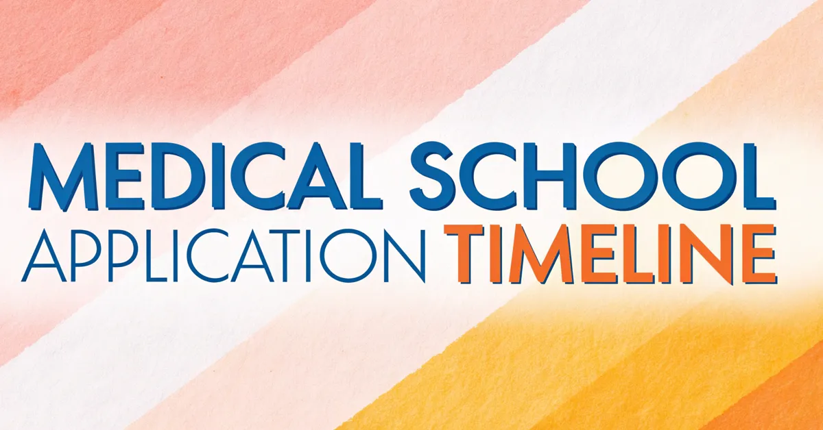 Medical School Application Timeline