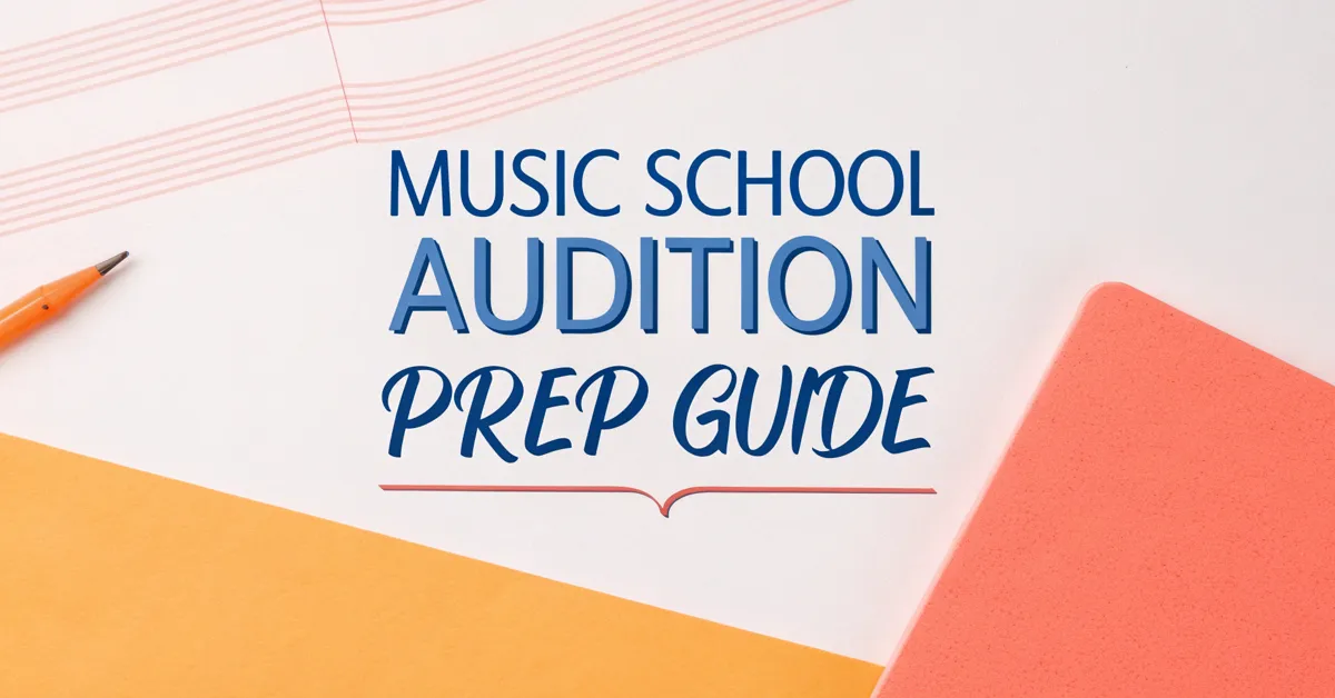 Music School Audition Prep Guide