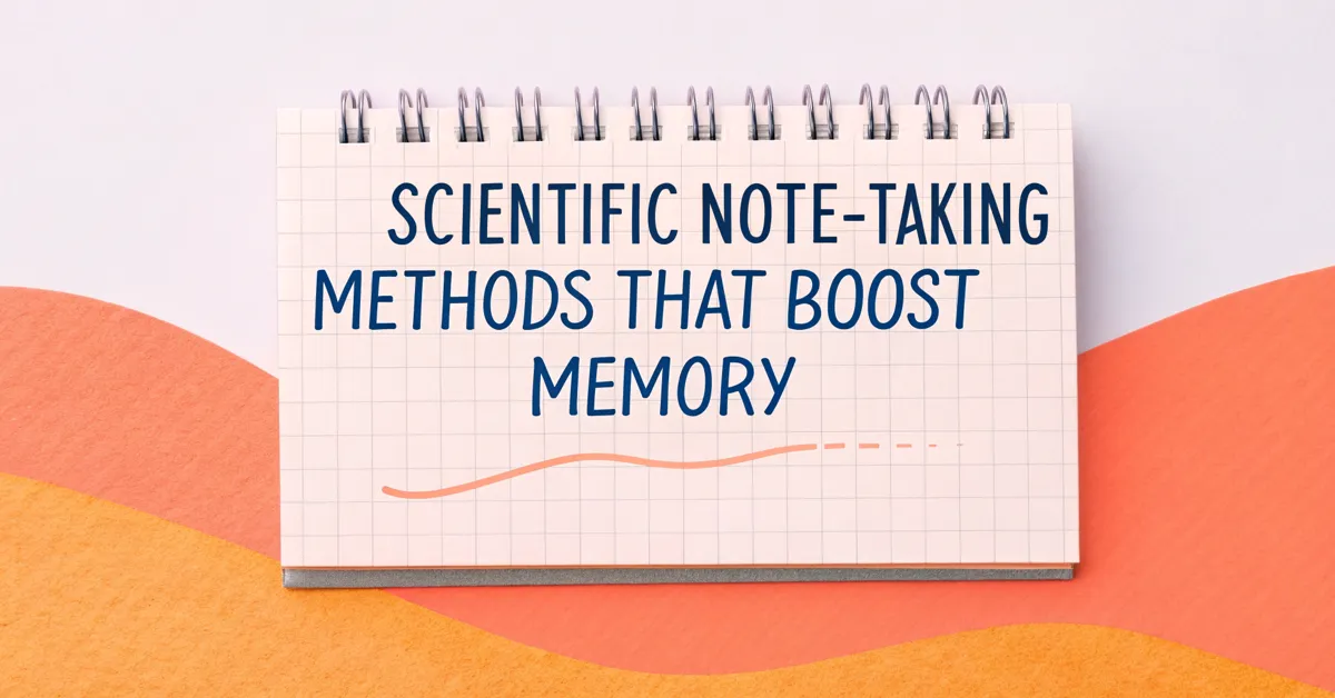 Scientific Note-Taking Methods That Boost Memory