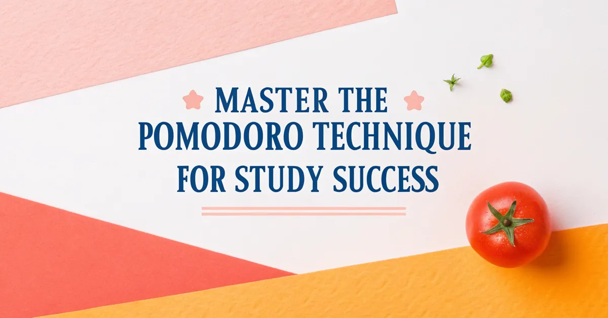 Master the Pomodoro Technique for Study Success