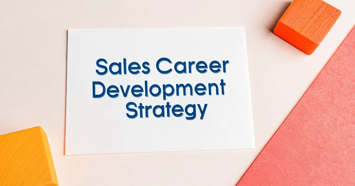 Sales Career Development Strategy