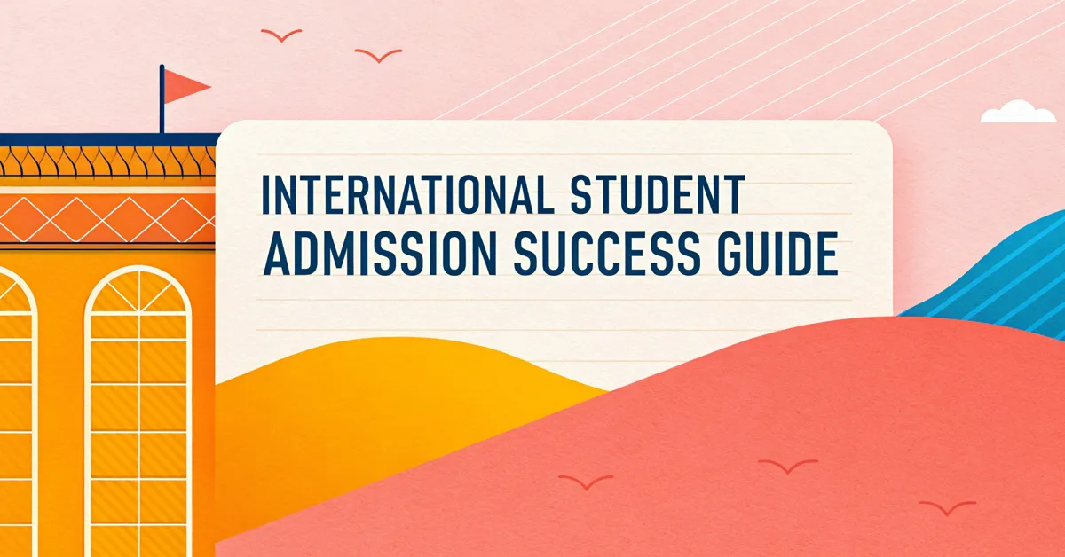 International Student Admission Success Guide