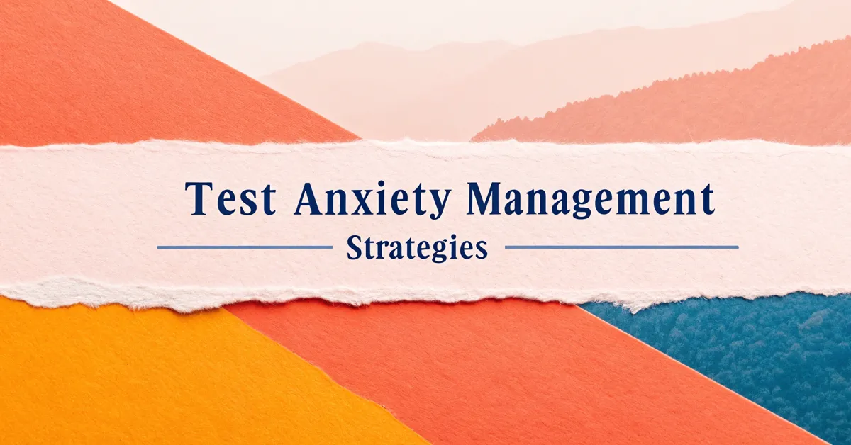 Test Anxiety Management Strategies