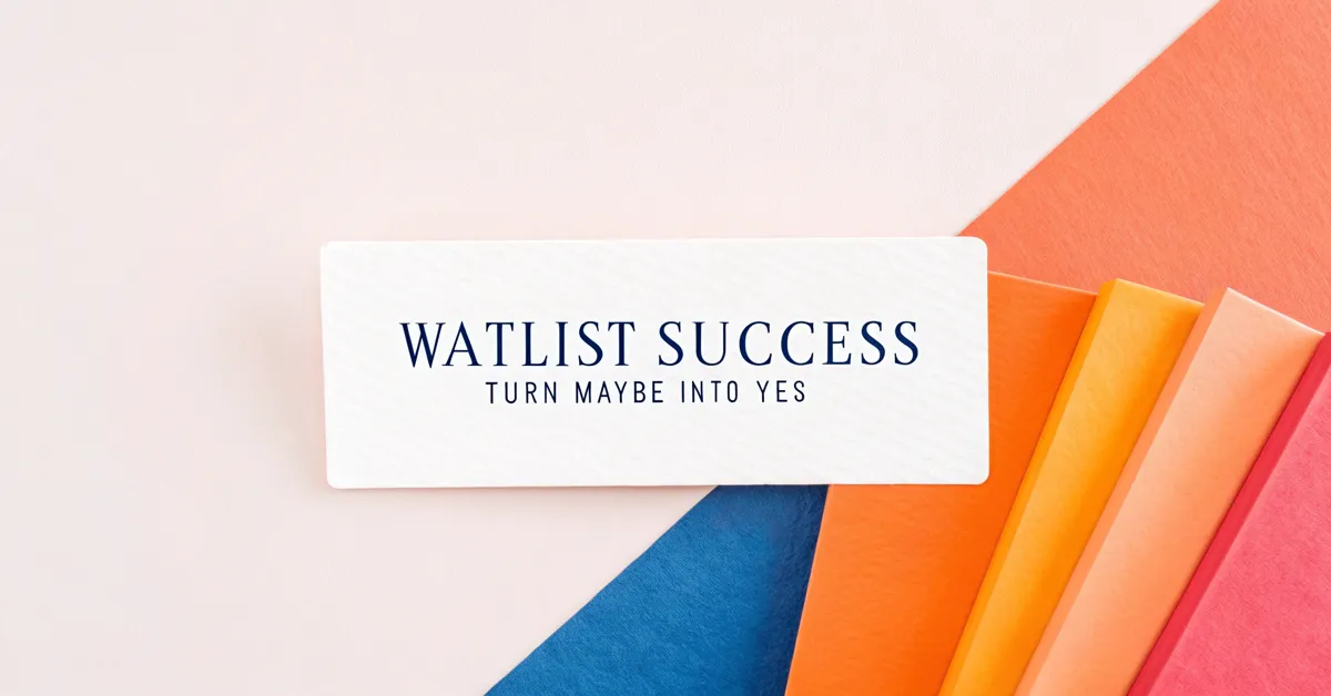 Waitlist Success: Turn Maybe into Yes